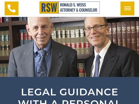 Ronald S. Weiss, Attorney & Counselor West Bloomfield, United States Office
