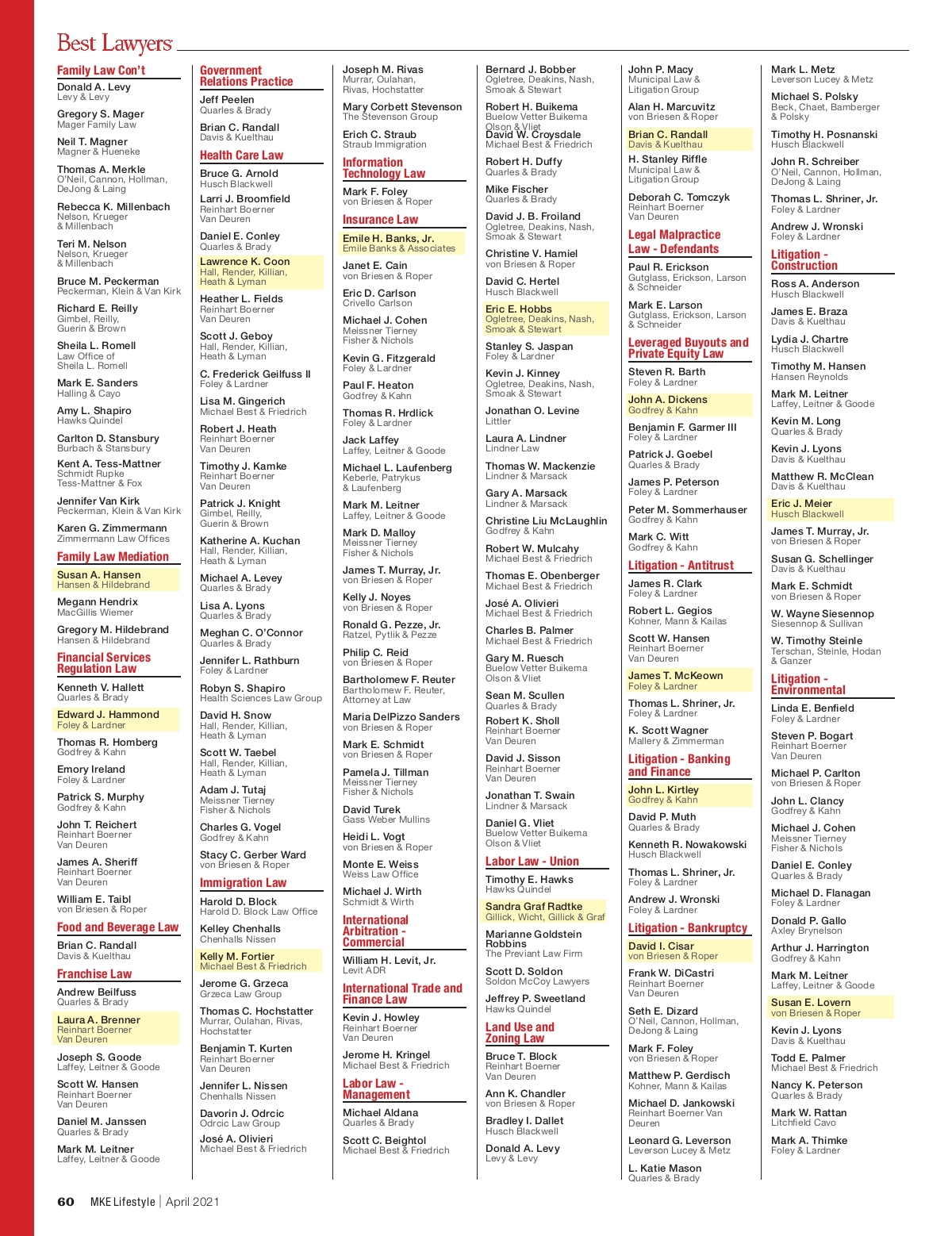 Schmidt, Rupke, Tess-Mattner & Fox, SC Brookfield, WI Office