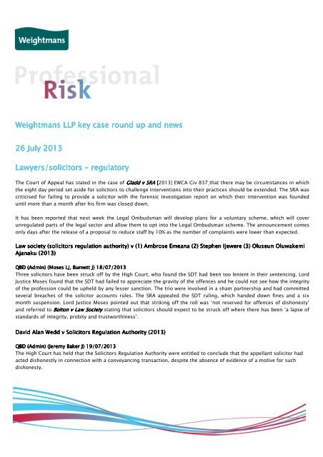 Weightmans Liverpool, United Kingdom Office