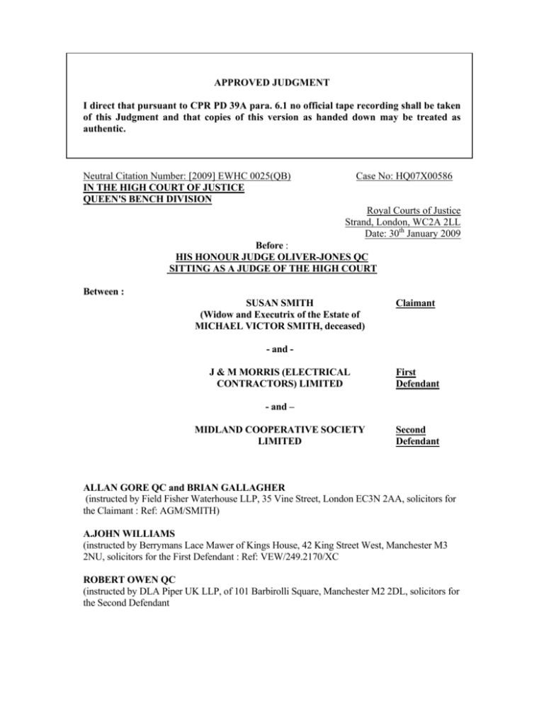 Fieldfisher LLP London, United Kingdom Office