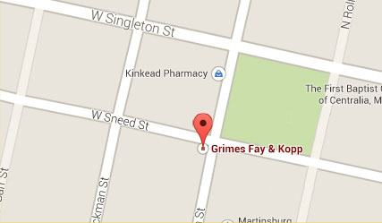 Grimes, Fay and Kopp Centralia, MO Office