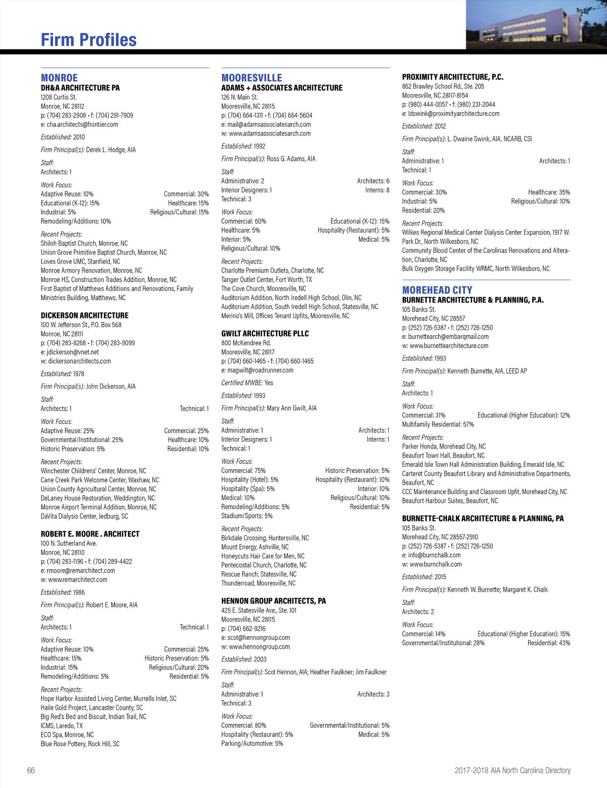 Robert J. Adams & Associates Monroe, NC Office