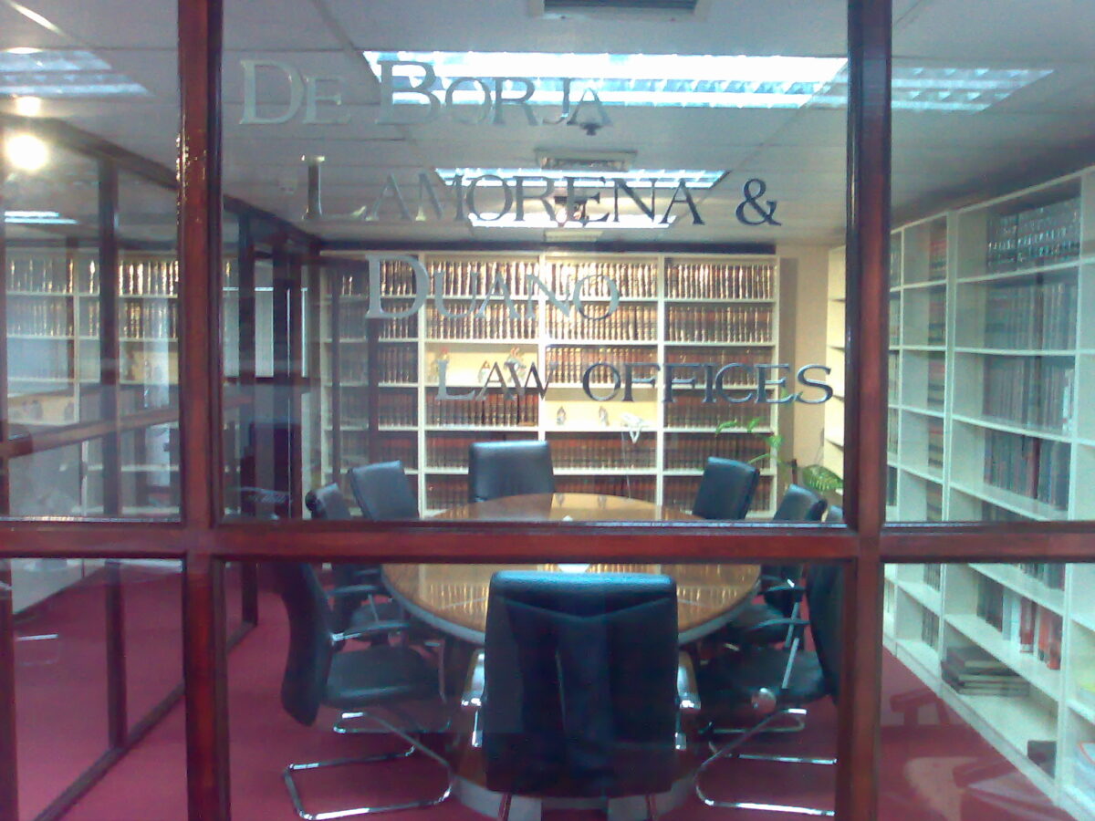 DeBorja, Lamorena and Duano Law Offices Pasig, Philippines Office