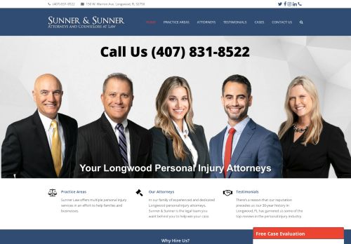 Sunner & Sunner Law Firm Longwood, FL Office