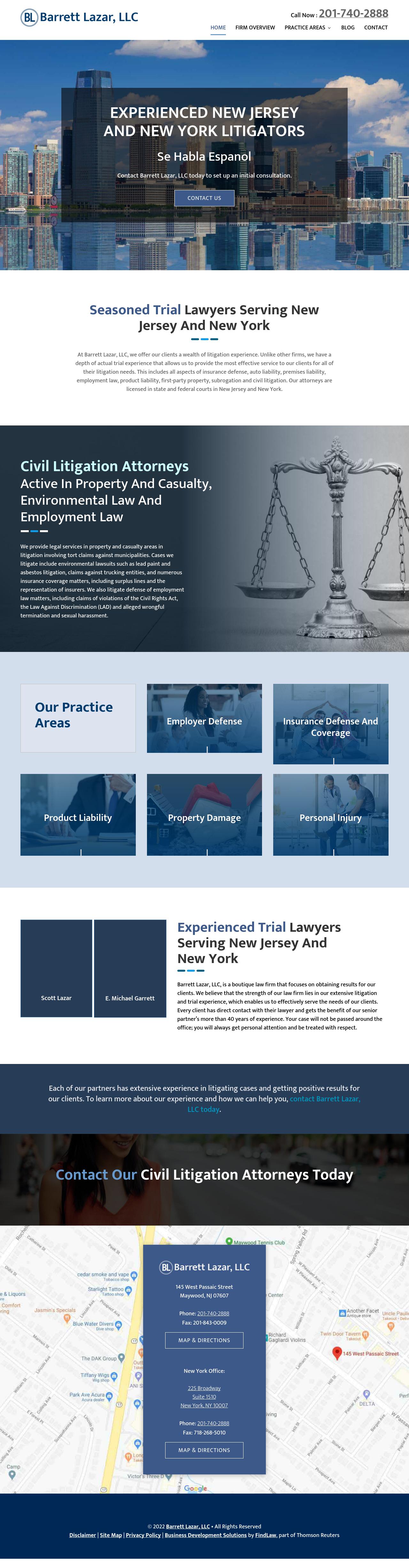 Barrett Lazar, LLC Maywood, NJ Office