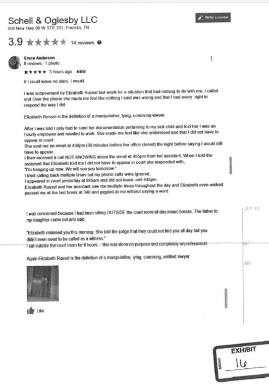 Schell & Oglesby, LLC Franklin, TN Office