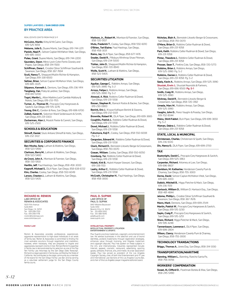 Stephen Danz & Associates San Diego, CA Office