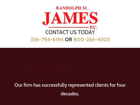 Randolph M. James, PC Winston-Salem, United States Office