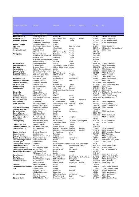 Wilkin Chapman LLP Lincoln, United Kingdom Office