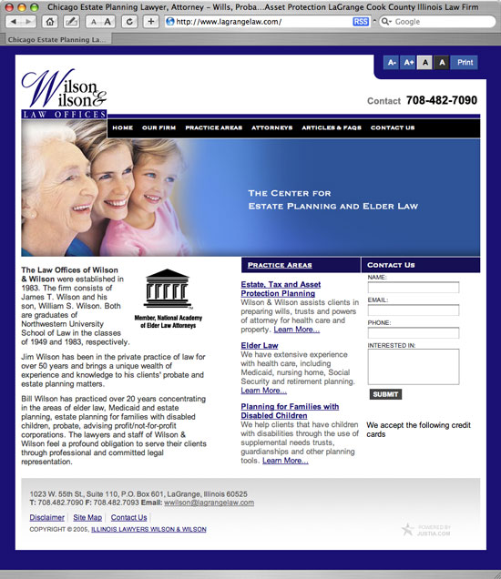 Wilson & Wilson Estate Planning & Elder Law LLC LaGrange, United States Office