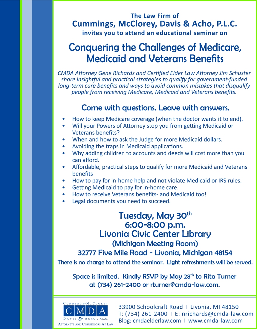 Cummings, McClorey, Davis & Acho P.L.C Livonia, MI Office