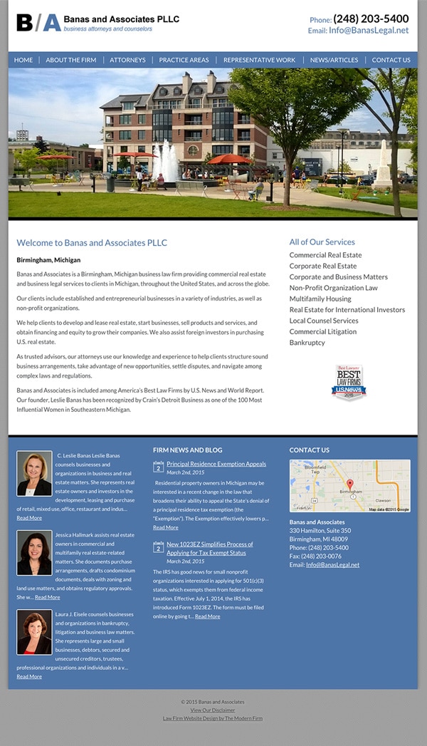 Michigan Law Firm Birmingham, MI Office