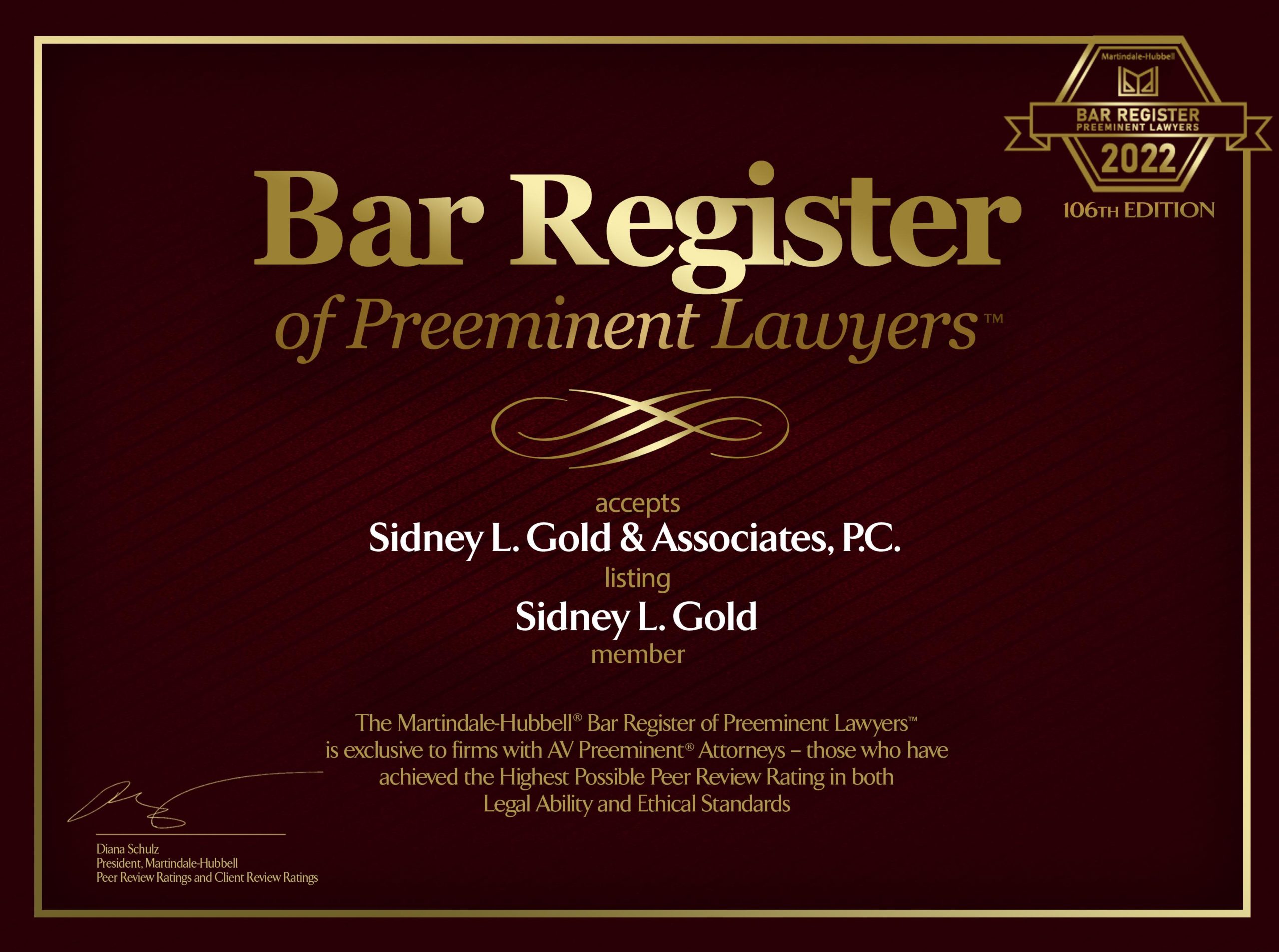 Sidney L. Gold & Associates, PC Philadelphia, PA Office