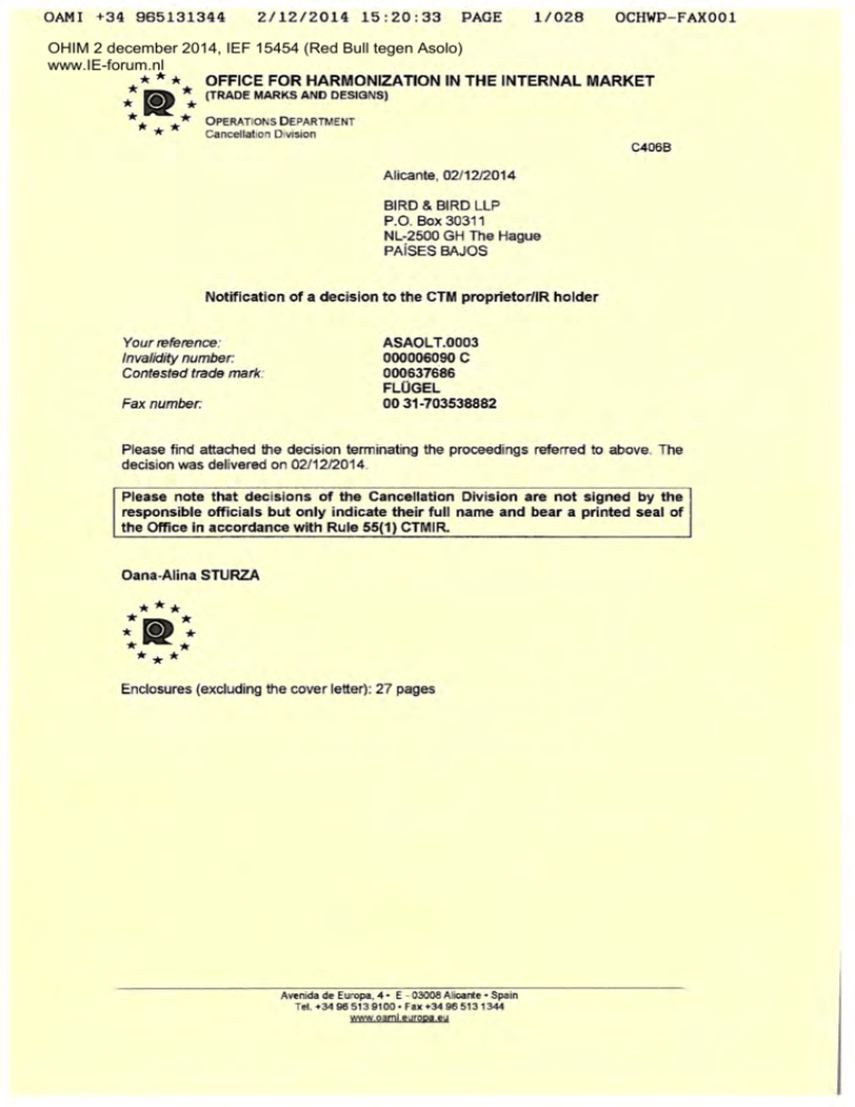 Bird & Bird The Hague, Netherlands Office