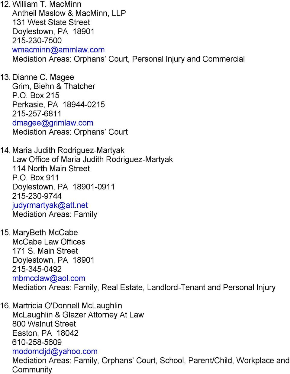 Grim, Biehn & Thatcher Perkasie, PA Office