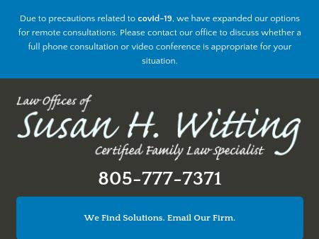 Law Offices of Susan H. Witting Thousand Oaks, CA Office