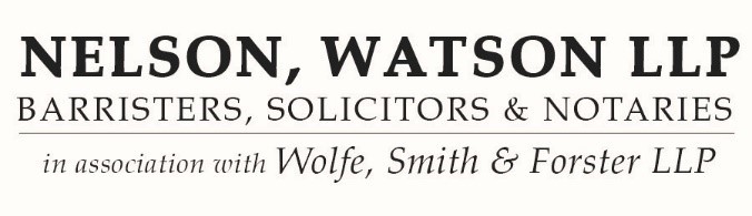 Nelson, Watson LLP Guelph, Canada Office