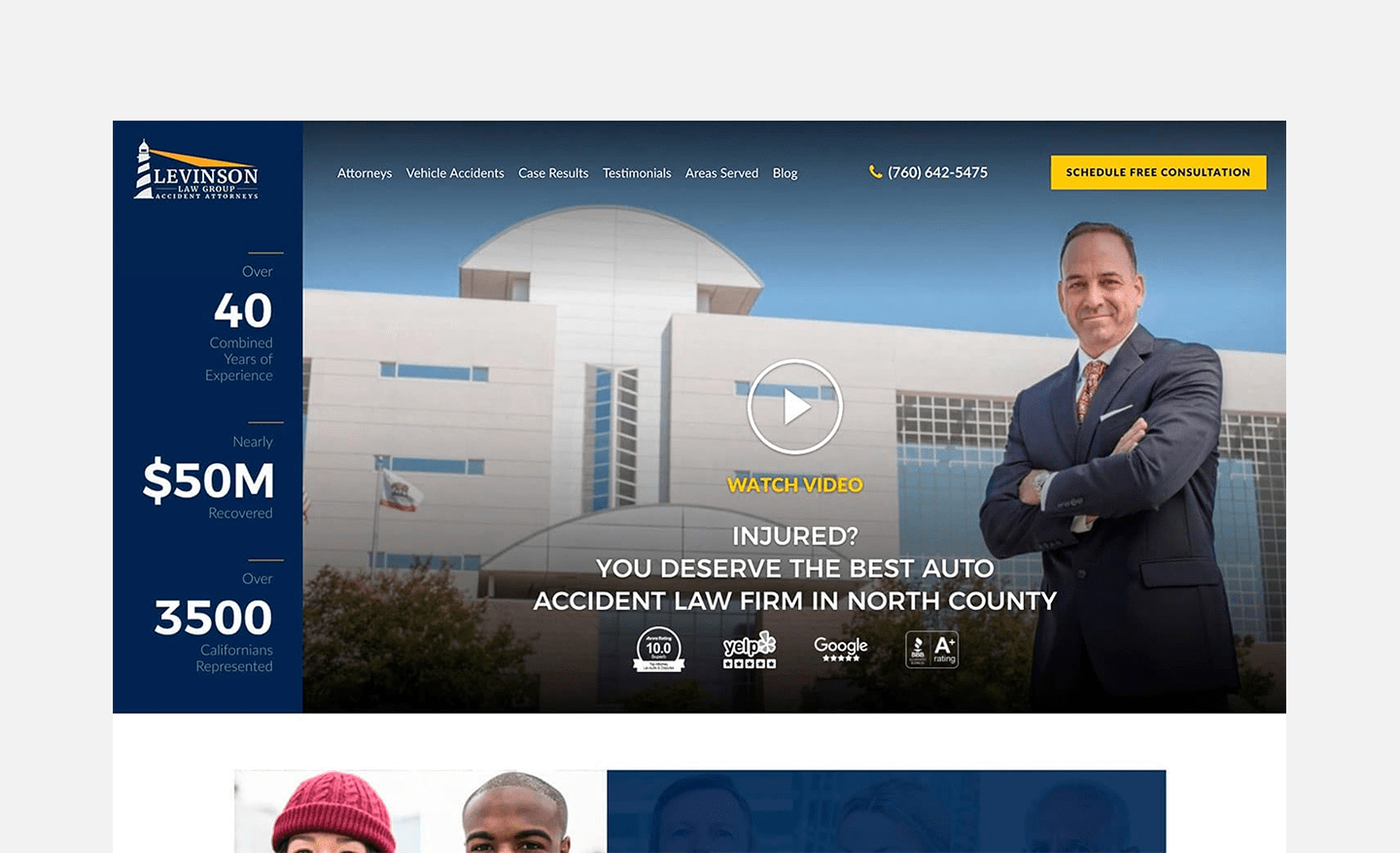 Levinson Law Group San Diego, CA Office