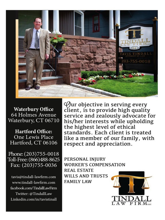 Tindall Law Firm, LLC Waterbury, CT Office