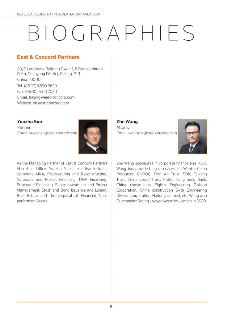 East & Concord Partners Beijing, China Office