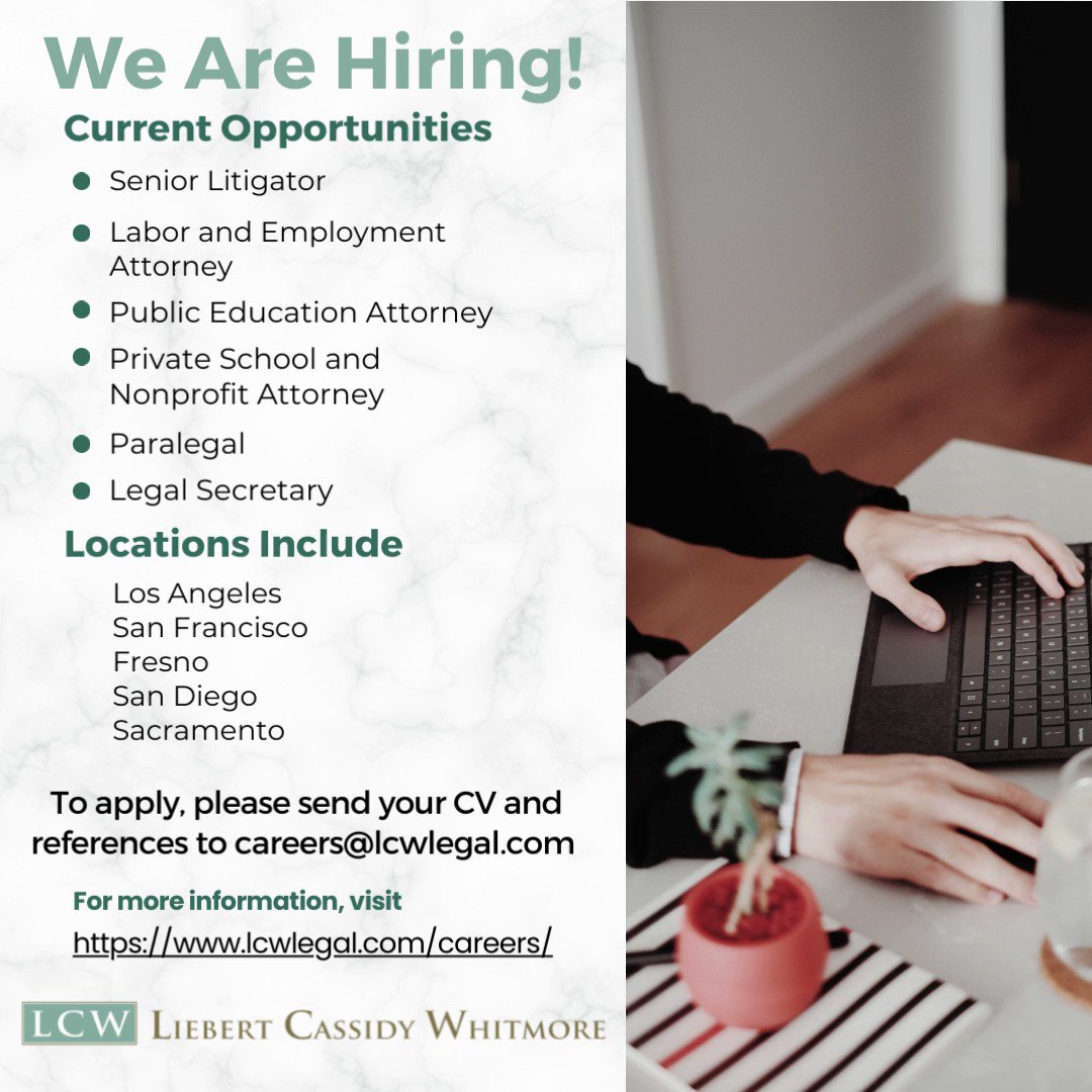 Liebert Cassidy Whitmore, PLC Los Angeles, CA Office