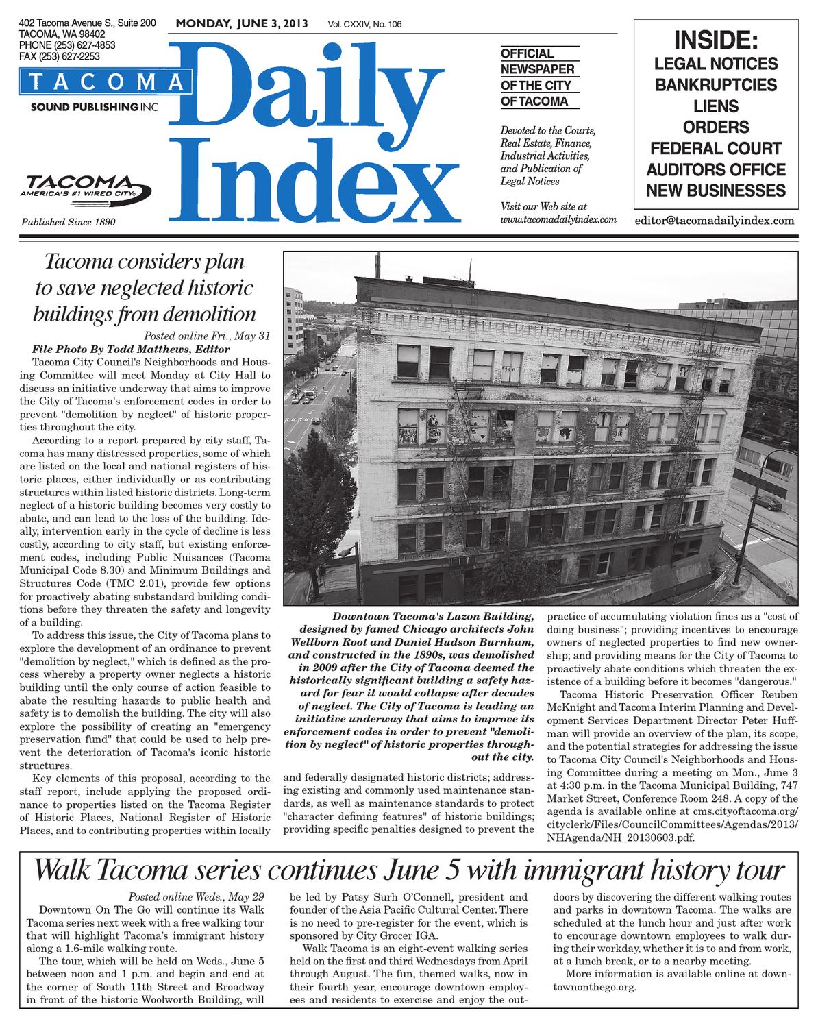 Morton McGoldrick Tacoma, WA Office