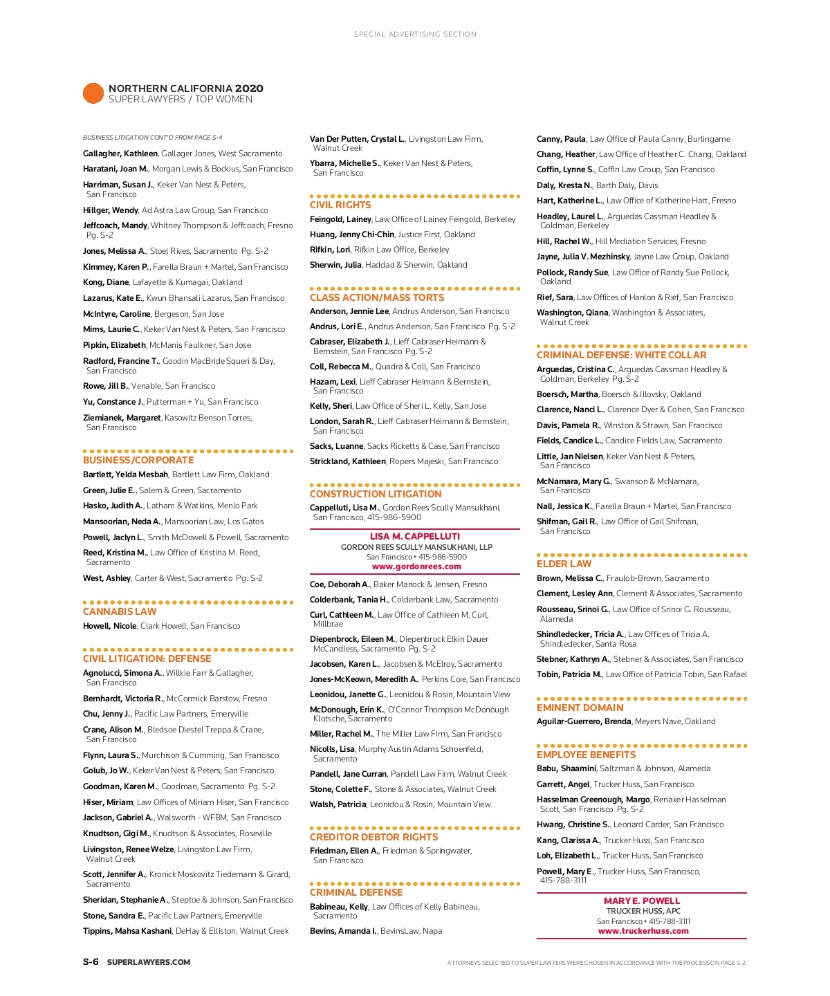 Trucker Huss, APC San Francisco, CA Office