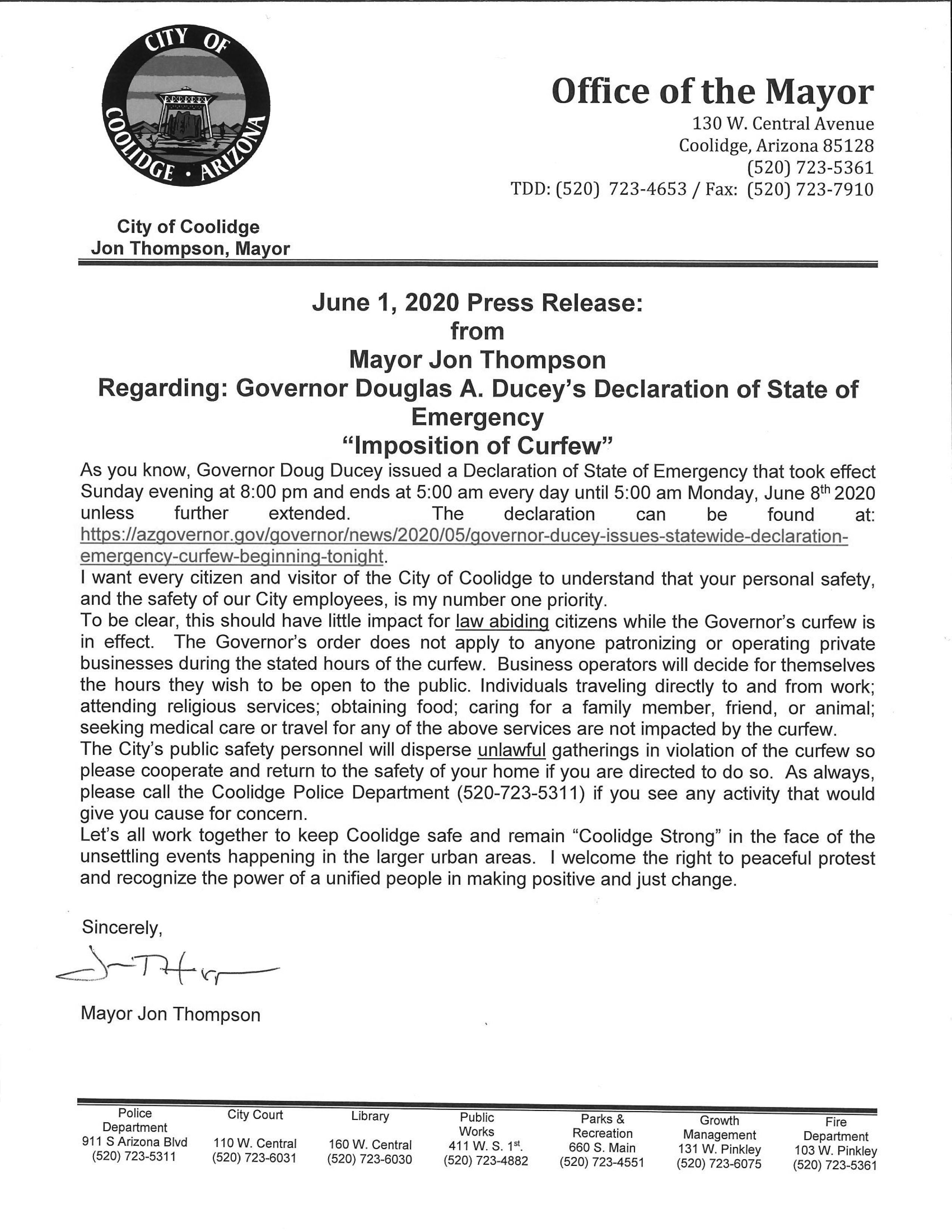 Thompson Law Group Tucson, AZ Office