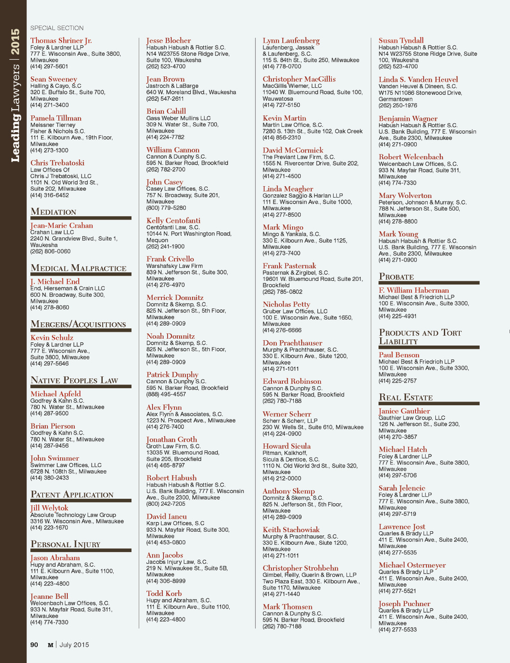 Gass Turek LLC Milwaukee, WI Office