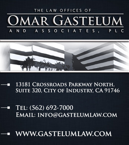 Law Offices of Omar Gastelum & Associates, PLC Whittier, CA Office