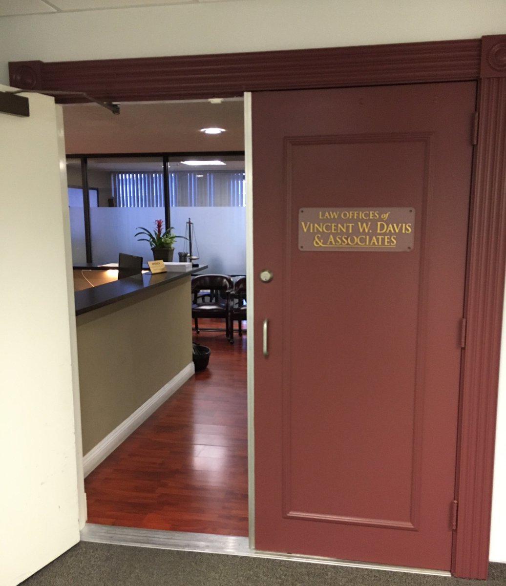 Law Offices of Vincent W. Davis & Associates Arcadia, CA Office