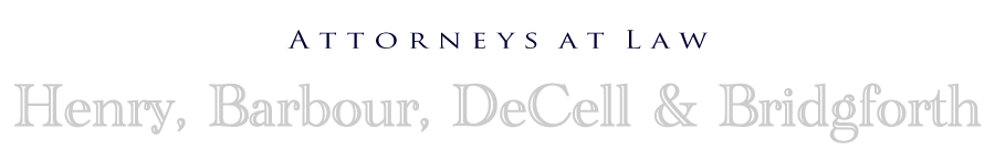 Henry, Barbour, DeCell and Bridgforth, Ltd Yazoo City, MS Office