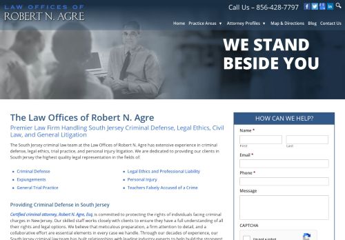 Law Offices Of Robert N. Agre Haddonfield, NJ Office