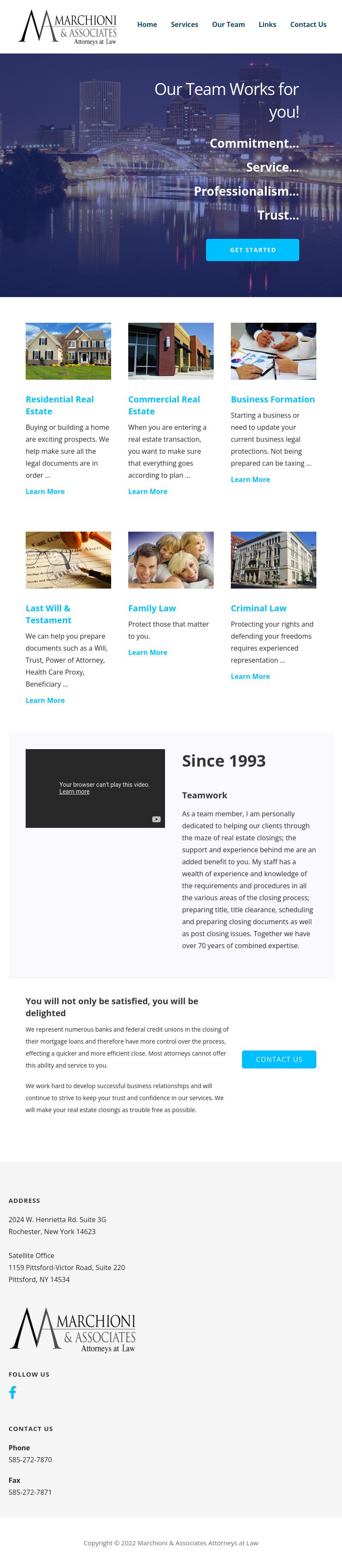 Marchioni & Associates Rochester, NY Office