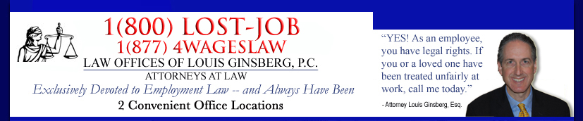 Law Office of Louis Ginsberg New York, NY Office