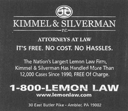 Kimmel & Silverman, Attorneys At Law Ambler, PA Office