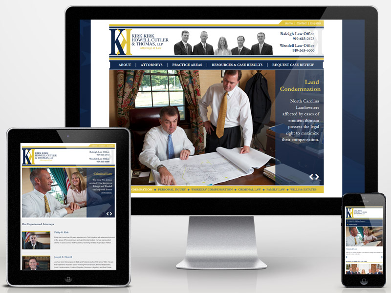 Kirk, Kirk, Howell, Cutler & Thomas, L.L.P. Attorneys At Law Wendell, NC Office