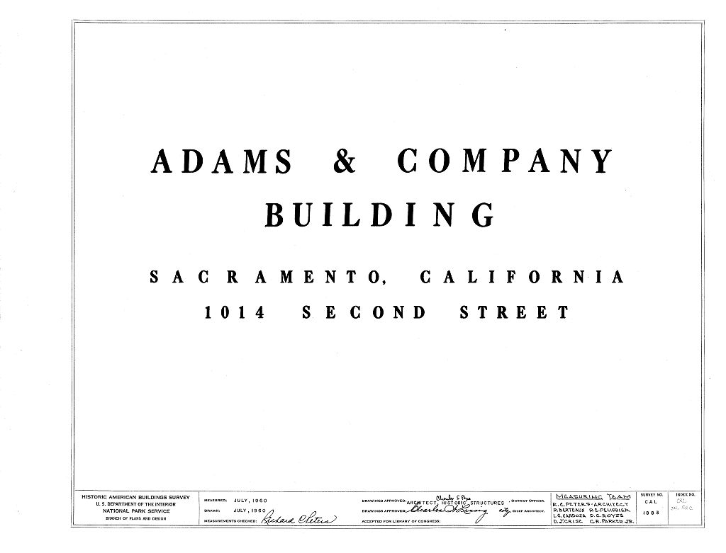 Adams Law Firm Sacramento, CA Office