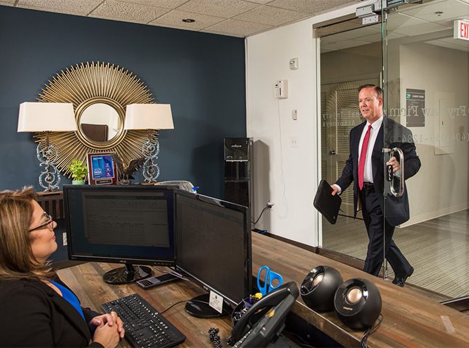 The Fry Law firm Atlanta,  Office