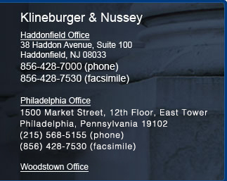 Klineburger & Nussey Haddonfield,  Office