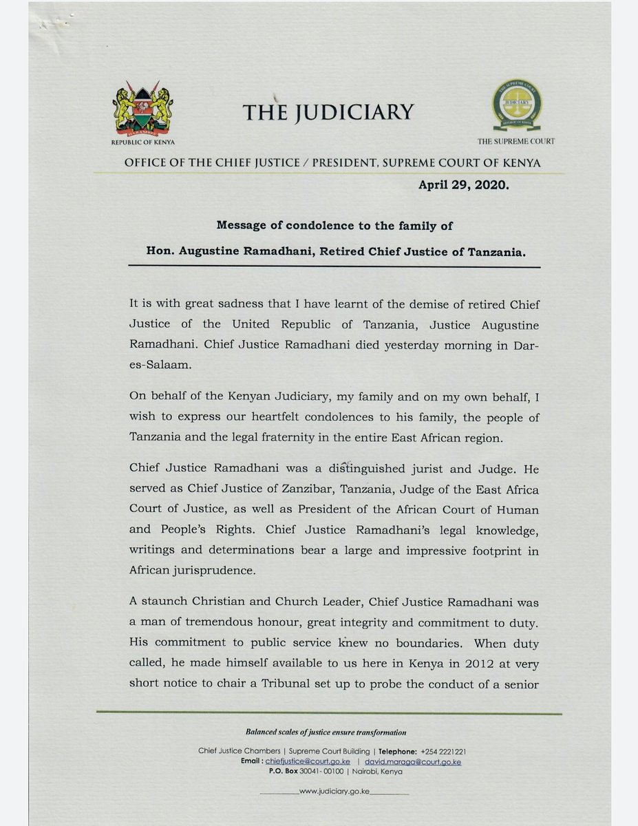 East African Law Chambers Dar es Salaam, Tanzania, United Republic of Office