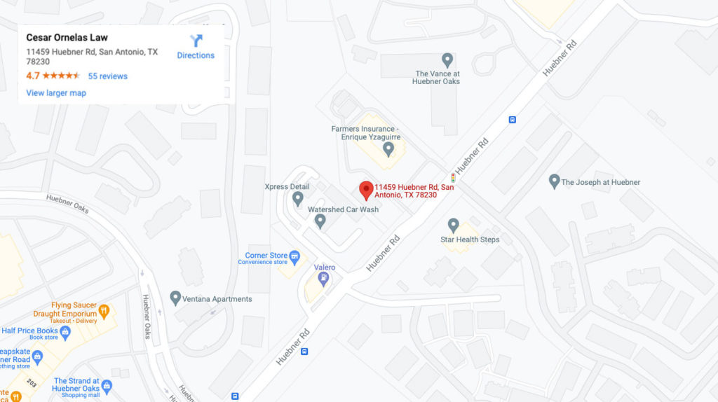 Cesar Ornelas law San Antonio, TX Office