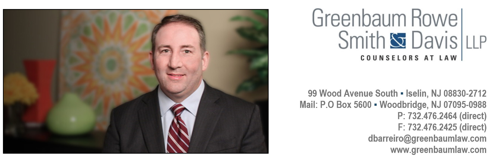 Greenbaum Rowe Smith & Davis LLP Woodbridge, NJ Office