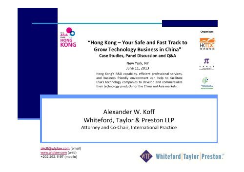 Whiteford Taylor Preston LLP New York City, NY Office