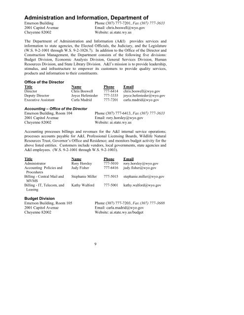 White and Steele, P.C Cheyenne, WY Office