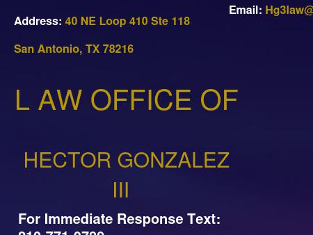 Law Offices of Garcia and Ramirez, P.C San Antonio, TX Office