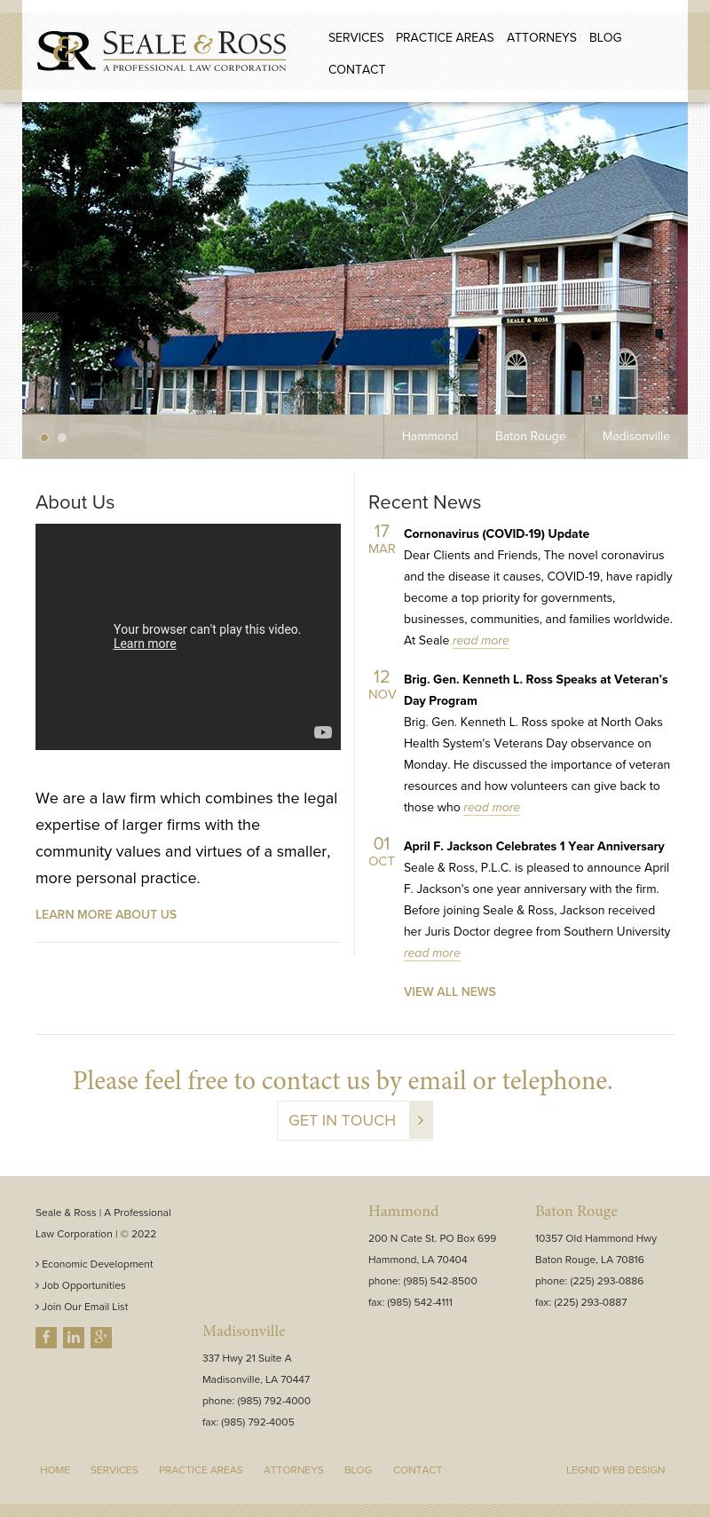 Seale & Ross Baton Rouge, LA Office