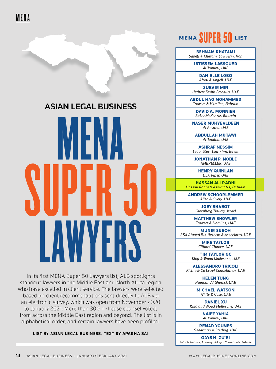 Trowers & Hamlins LLP Manama, Bahrain Office