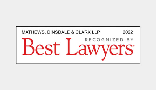 Mathews, Dinsdale & Clark LLP Toronto, Canada Office