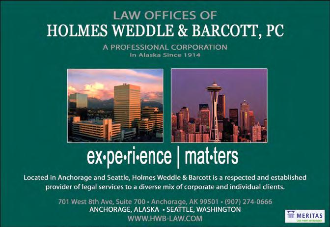 Holmes Weddle & Barcott, PC Anchorage, AK Office